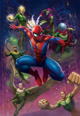 Clementoni - 39768 - Puzzle Marvel Spiderman - Jigsaw Puzzle 1000 Pieces, Jigsaw Puzzle for Adults - Made in Italy Clementoni
