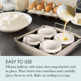 Chicago Metallic Professional Crème Brulee, 6 Piece Set, Stainless Steel Chicago Metallic