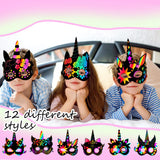 48 Pcs Unicorn Scratch Cards for Kids Rainbow Spring Scratch Crafts 12 Styles Scratch Off Unicorn Party Favors for DIY Crafts Home Decoration Art Project Games Sratte