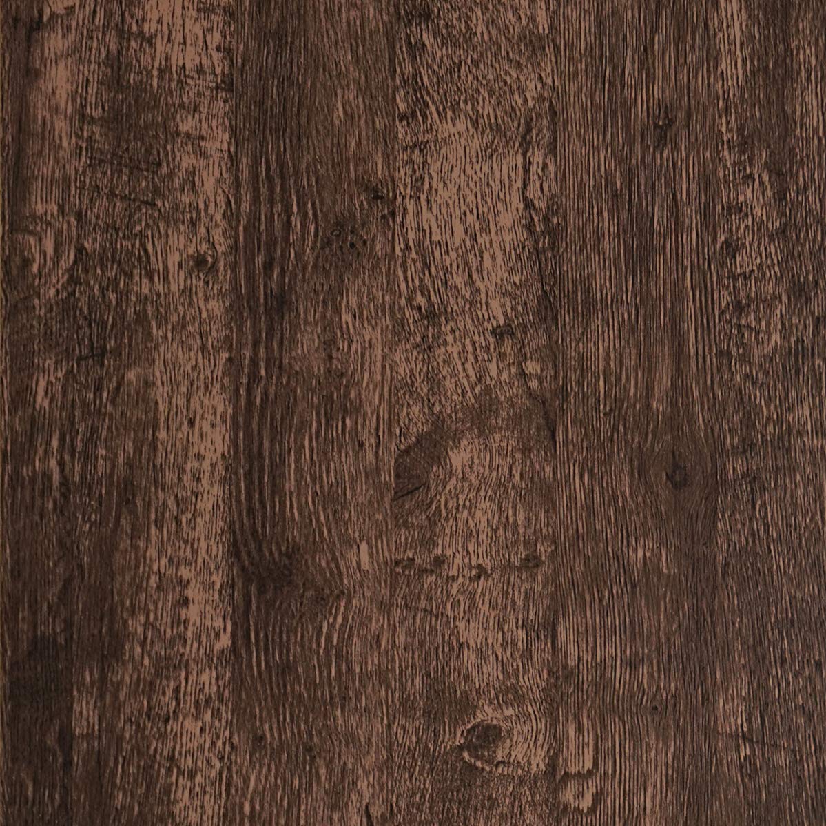 Dimoon Wood Wallpaper Brown Dark Wood Contact Paper Brown Wood Plank Wood Peel and Stick Wallpaper Removable Rustic Wood Grain Self Adhesive Vintage Distressed Texture Desk Vinyl Roll17.7"x78.7'' Dimoon