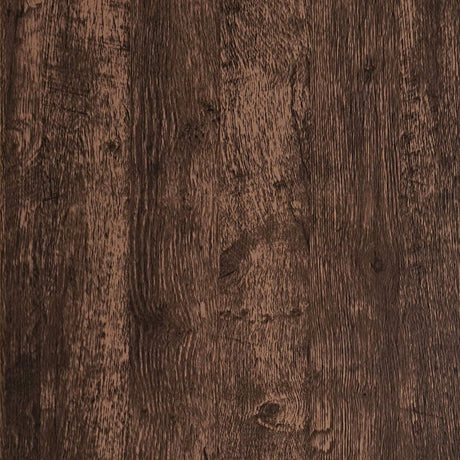 Dimoon Wood Wallpaper Brown Dark Wood Contact Paper Brown Wood Plank Wood Peel and Stick Wallpaper Removable Rustic Wood Grain Self Adhesive Vintage Distressed Texture Desk Vinyl Roll17.7"x78.7'' Dimoon