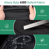 Safipotts Outdoor Sauna Cover, Heavy Duty Waterproof Sauna Cover for Dynamic Barcelona Wood Infrared Home Sauna,(Black, only cover) (39.8"x37.4"x72.8") Safipotts