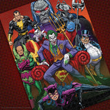 DC Villains Forever Evil 1000 Piece Jigsaw Puzzle | Celebrating WB 100 | Officially Licensed DC Comics Universe Merchandise | Collectible Puzzle Featuring Joker, Harley Quinn, Lux Luthor, and Others USAOPOLY