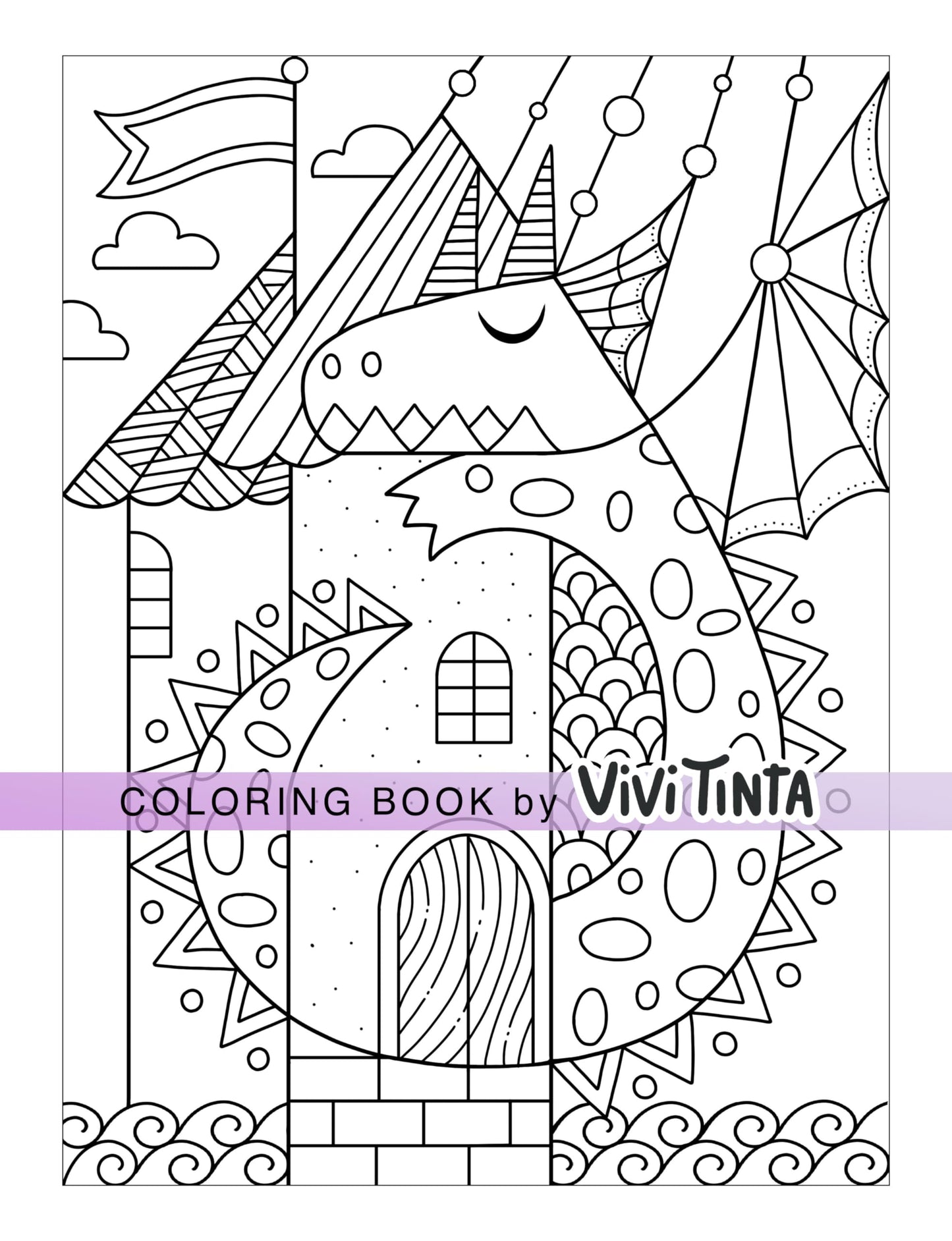 Relaxing: Coloring Book for Adults with Creative Stress Relief Designs, Featuring Animals, Flowers, Plants, Landscapes, and More