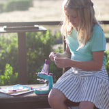 Educational Insights Nancy B's Science Club Microscope for Kids, Microscope Kit, Gift for Boys & Girls, Ages 8-12 Learning Resources