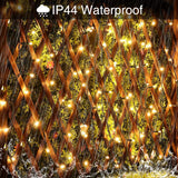 JMEXSUSS 500 LED Warm White Christmas Lights Indoor, 8 Modes Green Wire Christmas Tree Lights Outdoor Waterproof, Twinkle Fairy String Lights Plug in for Xmas Wedding Party Garden Patio JMEXSUSS