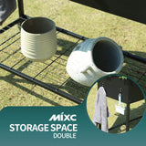 MIXC Metal Raised Garden Bed Outdoors with Legs, Elevated Planter Boxes Raised for Gardening, Large Planter Box for Vegetable Flower Herb MIXC