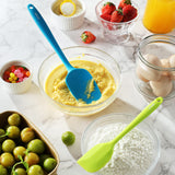 5PCS Silicone Rubber Spatula Set, VITUER Food Grade BPA-Free Spatulas for kitchen Use, Heat Resistant Spatula for Cooking & Baking, Dishwasher Safe VITUER