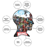 Aquarius Marvel Puzzle Cast (3000 Piece Jigsaw Puzzle) - Officially Licensed Marvel Merchandise & Collectibles - Glare Free - Precision Fit - 32x45in AQUARIUS