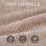 DIFYHOMEY 109” Curved Sectional Sofa, Chenille Fabric Modular Cloud Couch, No Assembly Required Half Moon Couch with Deep Seat, 4 Pillows for Living Room, Apartment, Bedroom DIFYHOMEY