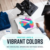 Bryco Goods Sublimation Paper 8.5 x 11 Inches - 200 Sheets - Compatible with Sublimation Printer and Inkjet Printer with Sublimation Ink - 120GSM – Made in the USA Bryco Goods