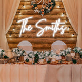 Custom Neon Signs, Personalized Large Led Neon Lights Sign,Neon Sign Customizable for Wall Decor Wedding Birthday Party Bedroom Bar Shop Name Logo Lights (Optional 18" to 60") OPBYWE