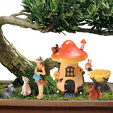 Sparkle Race Fairy Garden Accessories Kit with Miniature Figurines, Fairy Village Kit for Kids, Gnomes Garden Decorations, Outdoor & Indoor Ornaments Sparkle Race