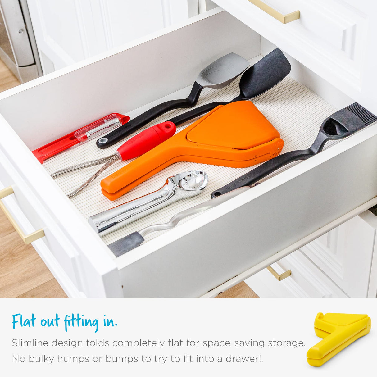 Dreamfarm Original Lemon Fluicer Easy-Squeeze Fold-Flat Citrus Juicer - 10 Inch, Suits Lime & Lemon Dreamfarm