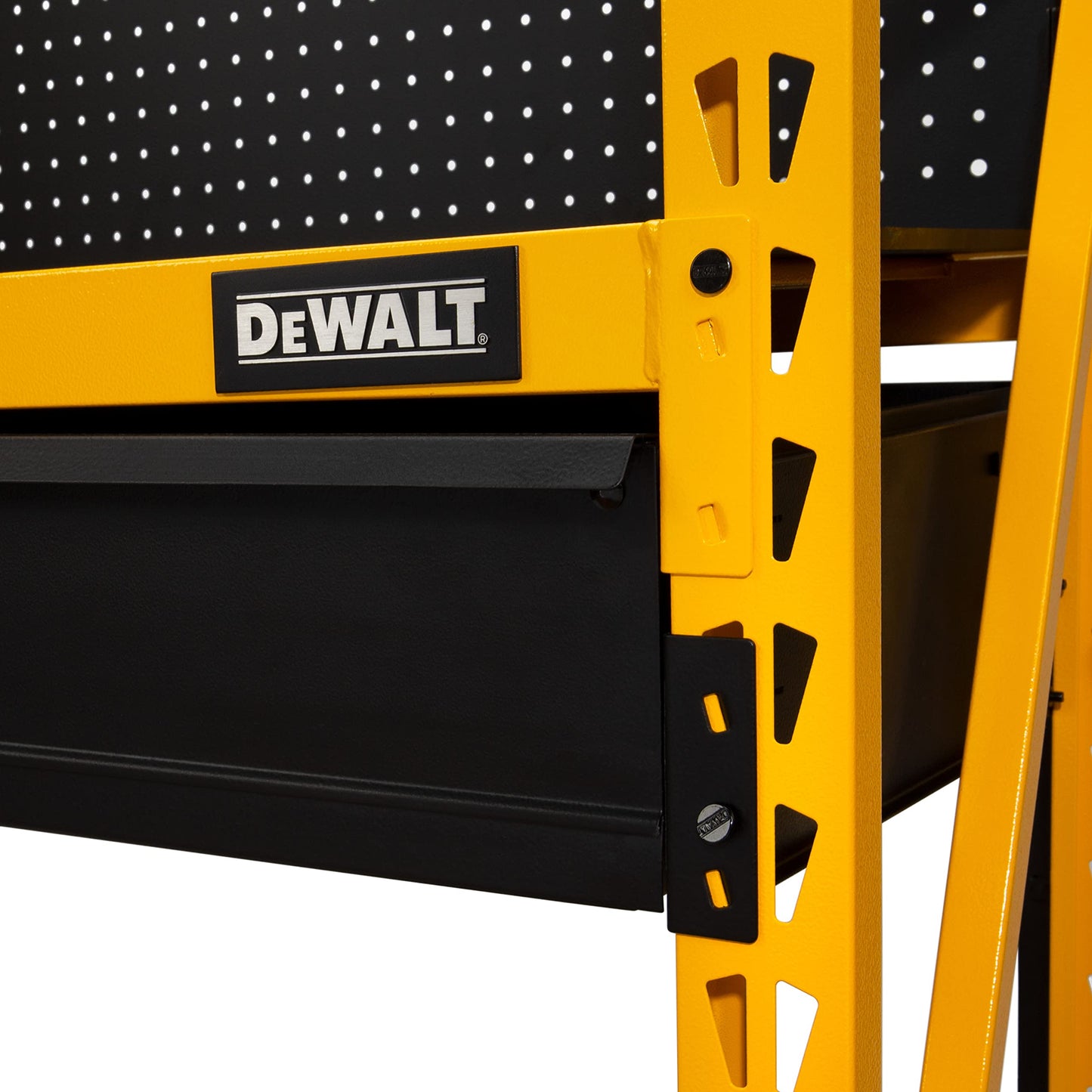 DEWALT 2-Shelf Industrial 4- Carbon Steel Foot Storage Rack Work Station Kit (DXST3000WB) - WoodArtSupply