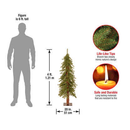 National Tree Company Artificial Christmas Tree | Hickory Cedar - 4 ft