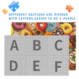 Jigsaw Puzzles 1000 Pieces for Adults, Families (Colorful Donuts) Pieces Fit Together Perfectly Nattork