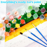 SVINOILER Paint by Numbers Dragon for Adults, Acrylic Oil Painting by Numbers Kits for Beginner with Paintbrushes Brushes Art Crafts Canvas for Home Decor 40x50 cm SVINOILER