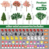 HIYZI 109 Pcs Fairy Garden Accessories Fairy Garden Kit Miniature Fairy Figurines Accessories Fairy Animals Decor Outdoor for DIY Dollhouse HIYZI