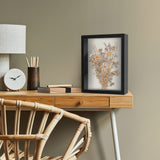 Americanflat 11x14 Shadow Box Frame with Shatter-Resistant Glass - Silhouette Collection - Large Shadow Box Display Case for Tabletop and Wall Display - Black with Soft Felt Back Americanflat