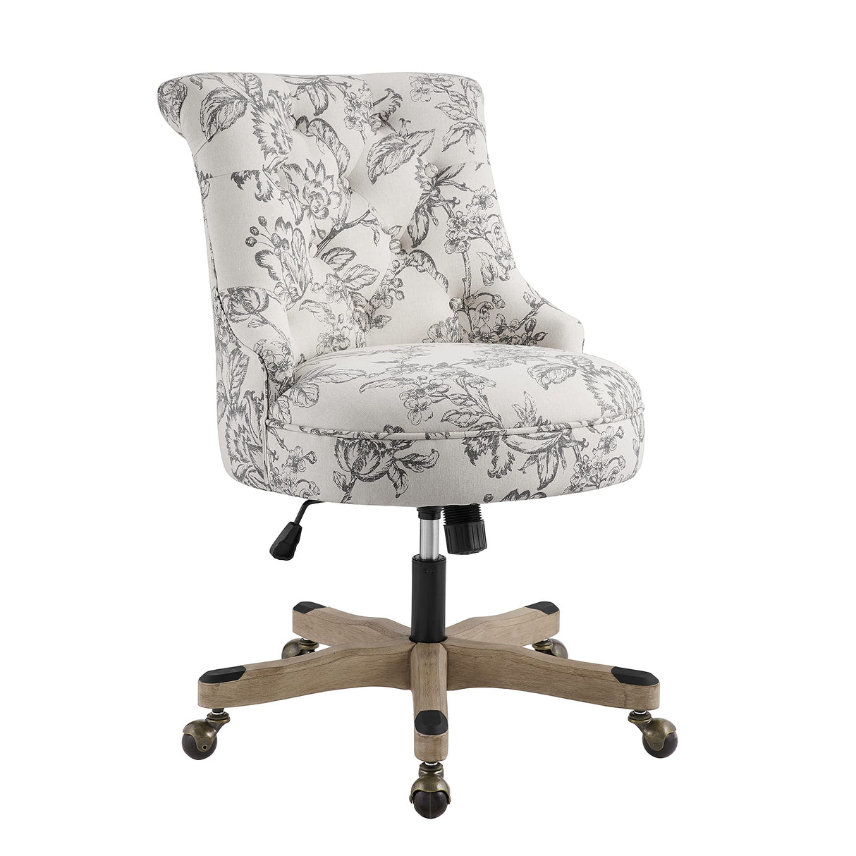 Linon Home Décor Leslie Floral Office Chair Linon