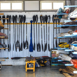 Therwen 2 Pack Kayak Hoist Lift Systems with 100 lb for Kayaks Canoes Surfboards Bikes Ladders Garage Storage Canoe Lift Pulley System Capacity Ceiling Mount Hoists Therwen