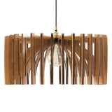 FAT UMBRELLA Wood Pendant Light, Mid Century Modern, Handmade, Ceiling Lamp, Chandelier Lighting, Industrial Lamp, Wooden Lamp, Lampshade Ceiling DEZAART