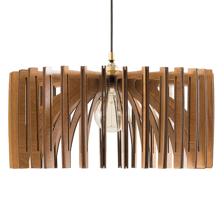 FAT UMBRELLA Wood Pendant Light, Mid Century Modern, Handmade, Ceiling Lamp, Chandelier Lighting, Industrial Lamp, Wooden Lamp, Lampshade Ceiling DEZAART