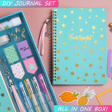 DIY Journal Kit for Girls, Scrapbook & Diary Supplies Set, Birthday Gifts for Teen Girls Craft Sets - Unleash Creativity Journaling Art Crafts Kit - Ideal Gifts for 8 9 10 11 12 13 14 Year Old Girl BEARUN