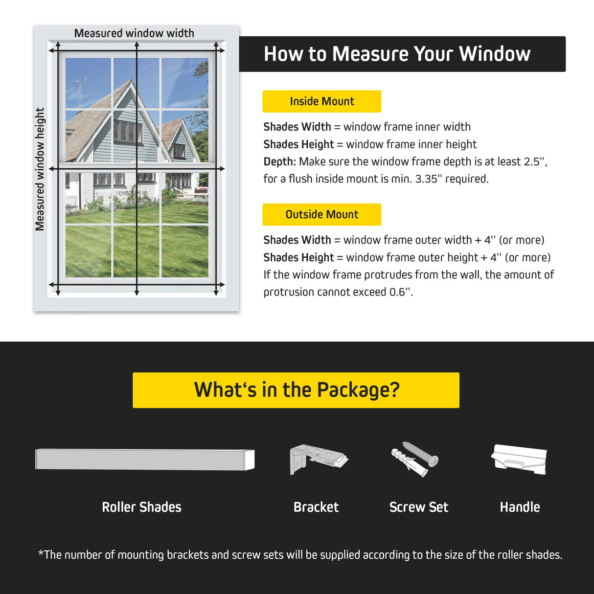 UNISHADES Cordless Blackout Roller Shades for Bedroom Windows, for Window Frame Size 31" W × 72" H White UNISHADES