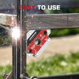 ARCCAPTAIN Welding Magnets 25LB&55LB 4Pcs Welding Magnet Set, Magnetic Welding Holder, Holding Power Welding Accessories ARCCAPTAIN