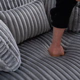 YABTOP Oversized Swivel Accent Barrel Chair with Pillows,Modern Round Plush Cuddler Reading Chair Comfy for Bedroom Living Room,Corduroy Gray YABTOP