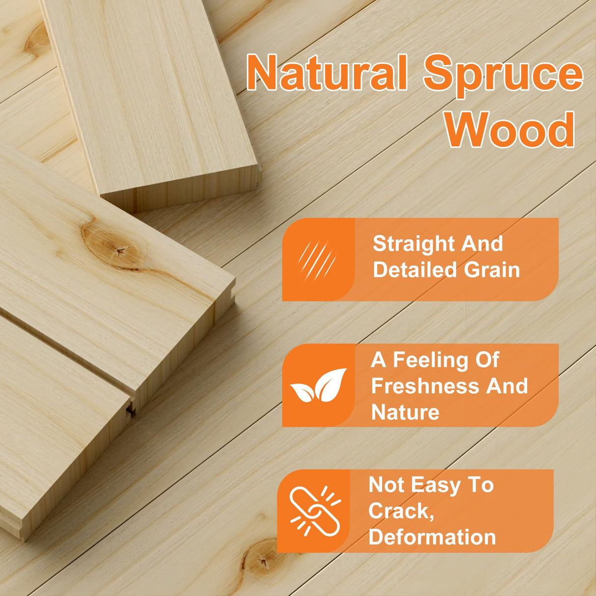 SKYSEN 36" X 84" Bifold Barn Door with 40" Bifold Barn Door Hardware Kit, Including Handle and Pulls, Unfinished Solid Spruce Wood Panel, Pre-Drilled and Assembled(36 * 84-40-fold) SKYSEN