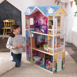 KidKraft My Dreamy Wooden Dollhouse with Lights and Sounds, Elevator and 14 Accessories, Gift for Ages 3+ KidKraft