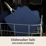 Calphalon® Premier Ceramic Nonstick 11" Square Griddle, Midnight Blue Calphalon