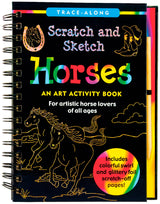 Scratch & Sketch Horses (Trace-Along) PETER PAUPER PRESS