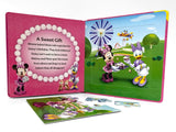Disney Junior Minnie My First Puzzle Book - Jigsaw Puzzles for kids, 10-page board book, 5 puzzles to enjoy Phidal