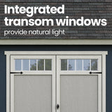 Handy Home Products Scarsdale 10x16 Do-it-Yourself Wooden Storage Shed with Floor Handy Home Products