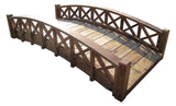 SamsGazebos MB-SB6-T Garden Bridge, 6-Feet, Brown SamsGazebos
