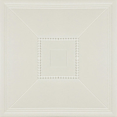 Ceiling Tiles Peel and Stick Waterproof 3D Foam Self-Adhesive Ceiling Sticker 13.8 in×13.8 in, Pack of 16, Covering 21 sq.ft for roof and Wall