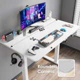 STARY Electric Standing Desk Adjustable Height Sit Stand Home Office Desk with Splice Board STARY