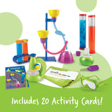 Learning Resources Primary Science Deluxe Lab Set - 45 Pieces, Ages 3+ Preschool Science Kit, STEM Toys, Science Experiments for Kids, Preschool Learning Toys Learning Resources