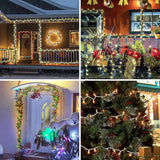 Dirnun Christmas Lights Clear White 70 Count Incandescent Light UL Certified Connectable Christmas Tree Lights with White Wires for Indoor Outdoor Xmas, Wedding, Holiday, Party, Home Decorations Dirnun