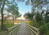 TIGTMULERLY 1000 Piece Puzzle for Adults Jigsaw Puzzles Hard Challenging Difficult Family Cool Large Marsh View from Freedom Park Hilton Head South Carolina Puzzles for Adults 1000 Pieces TIGTMULERLY