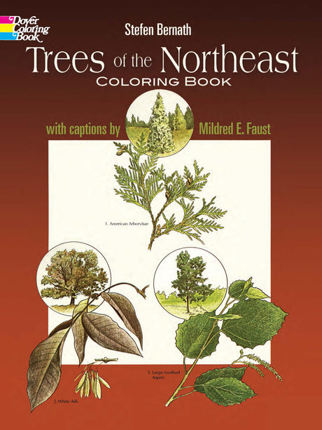 Trees of the Northeast Coloring Book (Dover Nature Coloring Book) Dover Publications