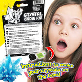 JA-RU Magic Crystal Growing Kit (1 Mineral Toy Set) DIY Science Experiments for Kids & Teens. Fun & Cool STEM Educational Lab Toys. Popular Gift Ideas for Girls & Boys. Gemstone Collection. 5423-1B JA-RU