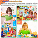 Colored Cardstock Bulk 300 sheets, 8.5” x 11” Cardstock Paper 30 Assorted Colors Construction Paper,250 GSM Card Stock Printer Paper Scrapbooking Supplies for Diy Crafts Cricut Card Making Oleitodh