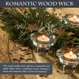 25 Set Wood Candle Wicks Cross Shape 4x0.4inch / 100x10mm, Cross Wooden Wicks w/Iron Stands for Soy Candle Making, Natural Wood Wick Core Handmade Candles Supplies SWIGRANCE