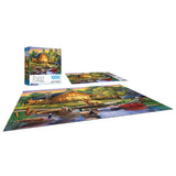 RoseArt - Puzzle Collector - Guardians of The Lake - 1000 Piece Jigsaw Puzzle for Adults RoseArt