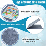 Bokon 2000 Pieces Jigsaw Puzzle Board 45.7 x 30.7 Inch Foldable Felt Puzzle Mats with 6 Portable Puzzle Sorting Trays Holder Organizer Puzzle Keeper Puzzle Accessories for Adults Bokon